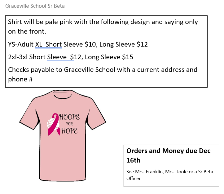 Pink Out Shirt Flyer